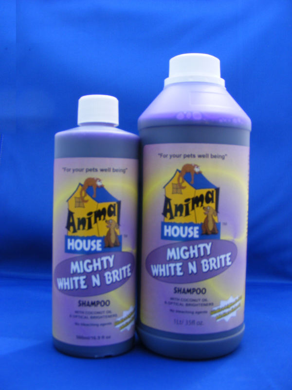 Mighty White & Brite shampoo 